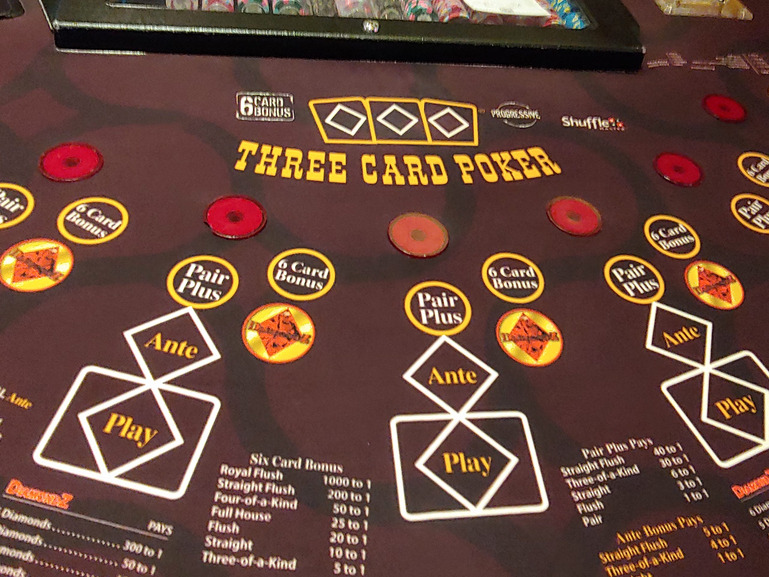 3 card poker casino