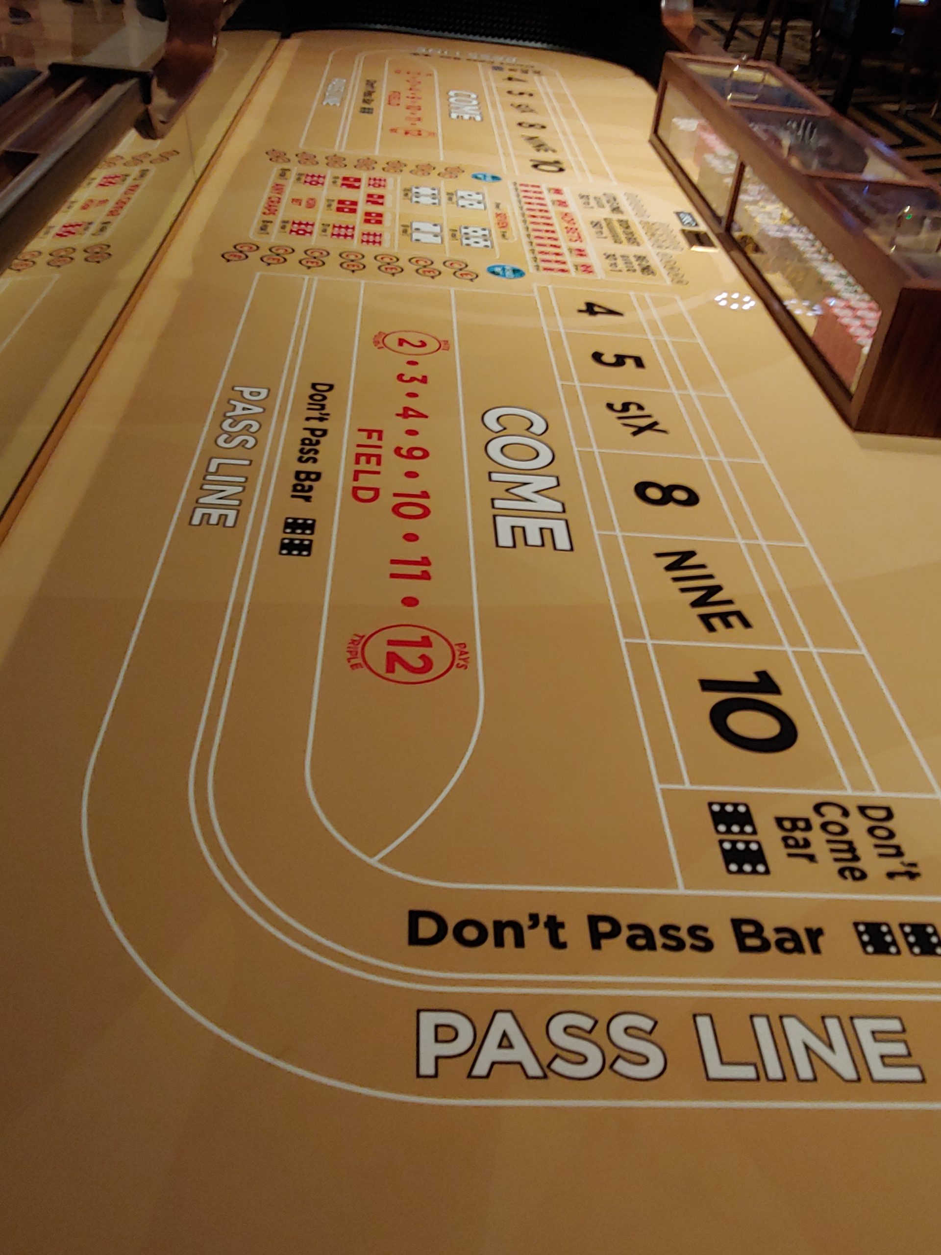 resorts world casino table games