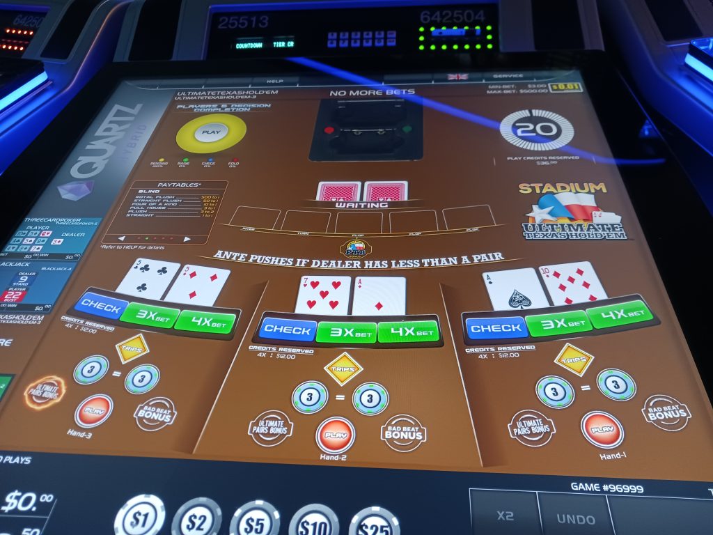 New Electronic Table Games Hit Las Vegas Strip