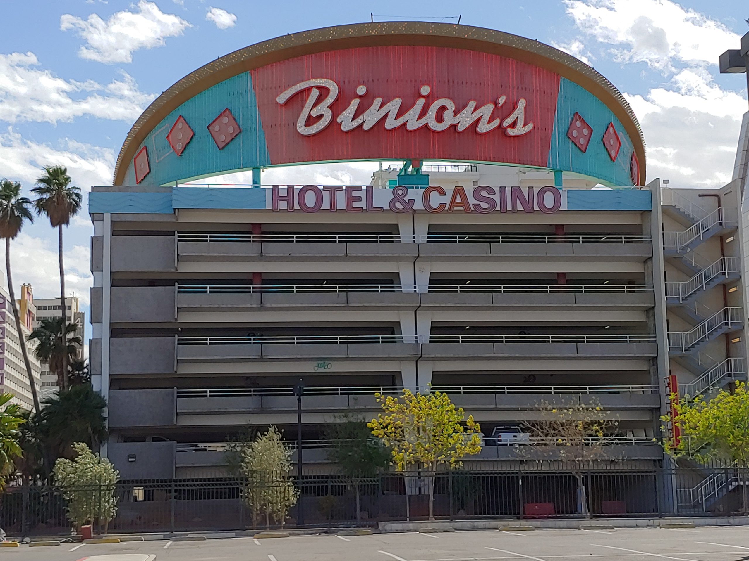 Binion's Horseshoe Casino on Fremont Street in Downtown Las Vegas
