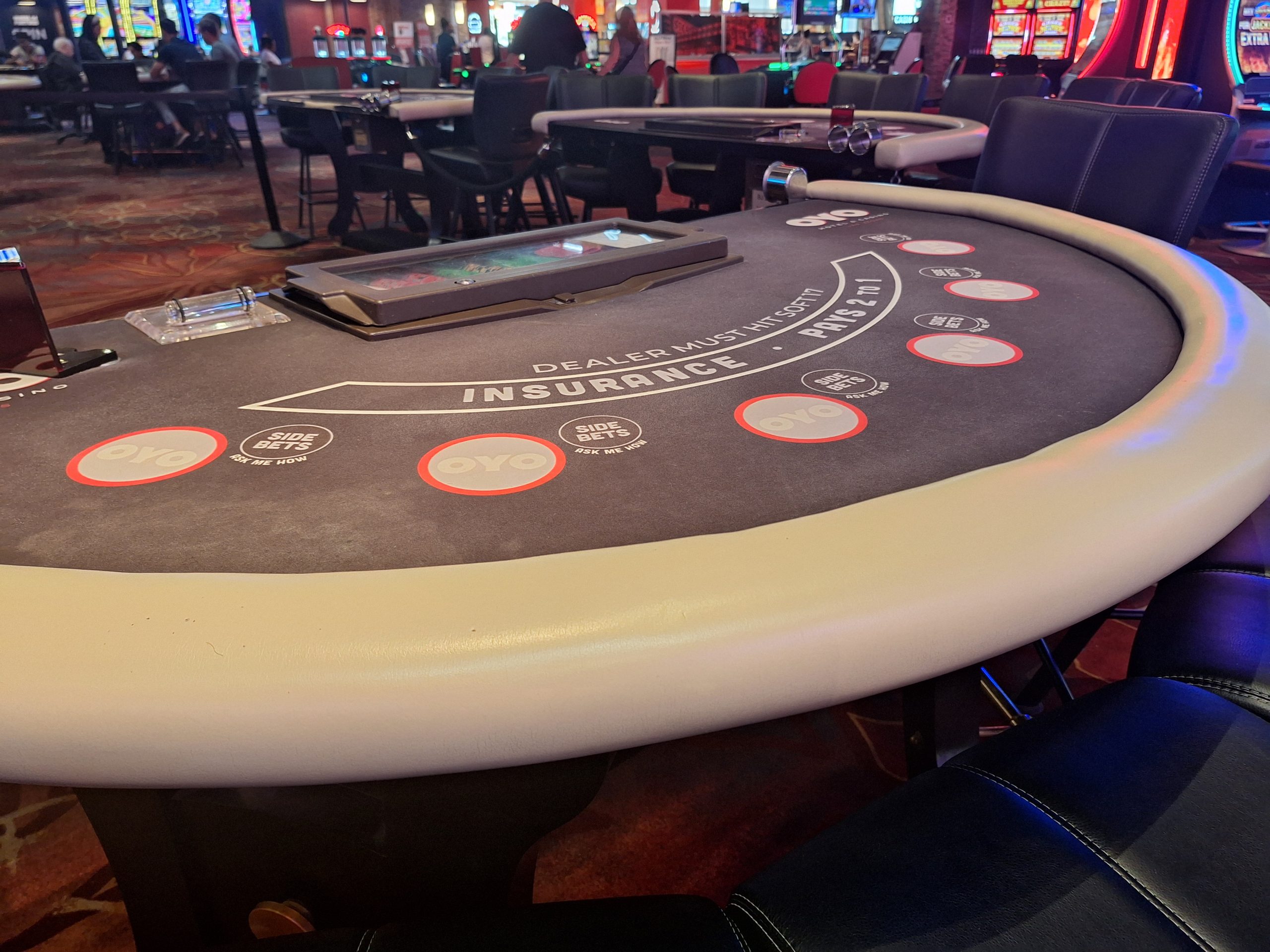 Vegas.hu blackjack játékmenet képe