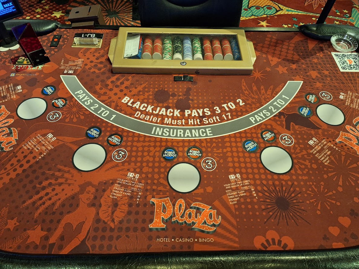 ダウンタウン・ラスベガスのブラックジャックとテーブルゲーム